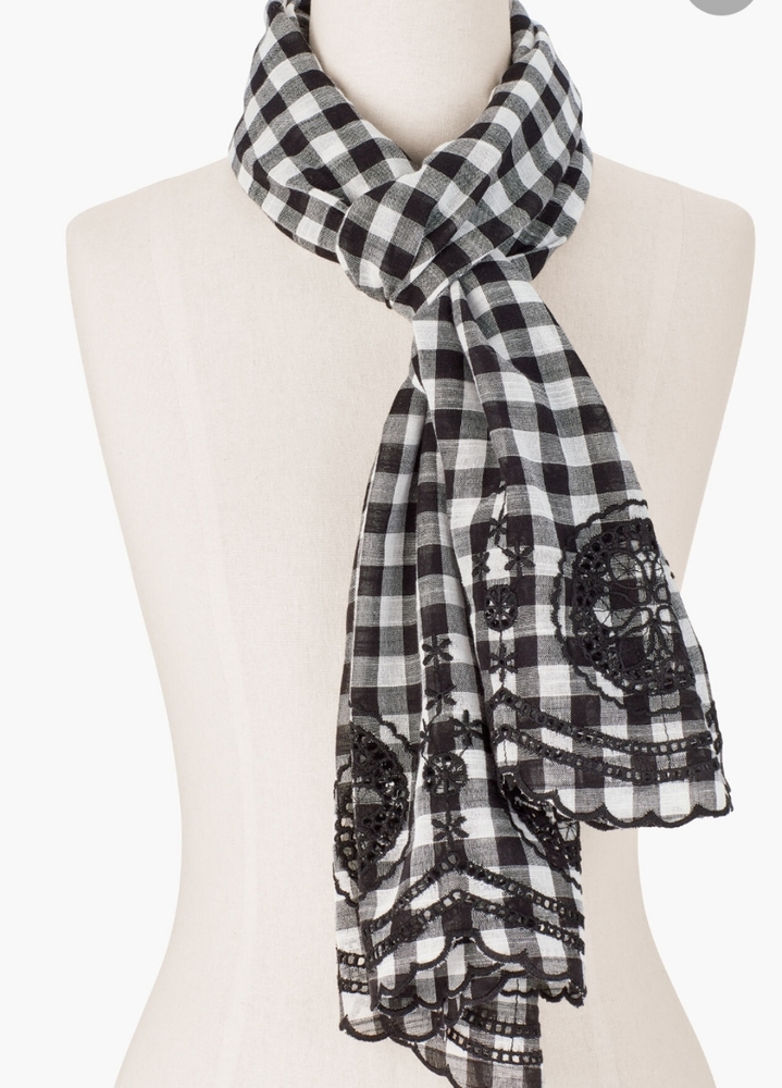 Talbots gingham scarf - Picture 3 of 3